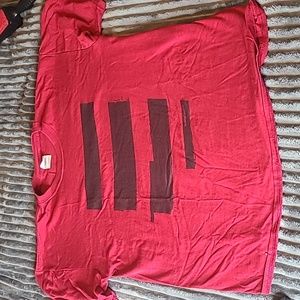 COPY - Touche Amore emo punk band shirt  Size Large. Dark Red.